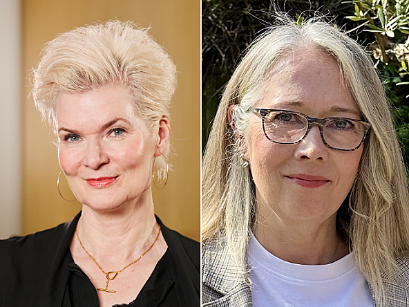 Dr Michelle Harrison, Verian President and Philippa Edward, Verian CEO
